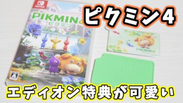 【ピクミン4】エディオンの早期購入特典『ステンレスミラー』が超可愛い