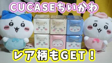 【ちいかわ】9月25日発売の『CUCASEちいかわ』レア柄含めて6個買ってきましたので紹介するよ 【ちい活】